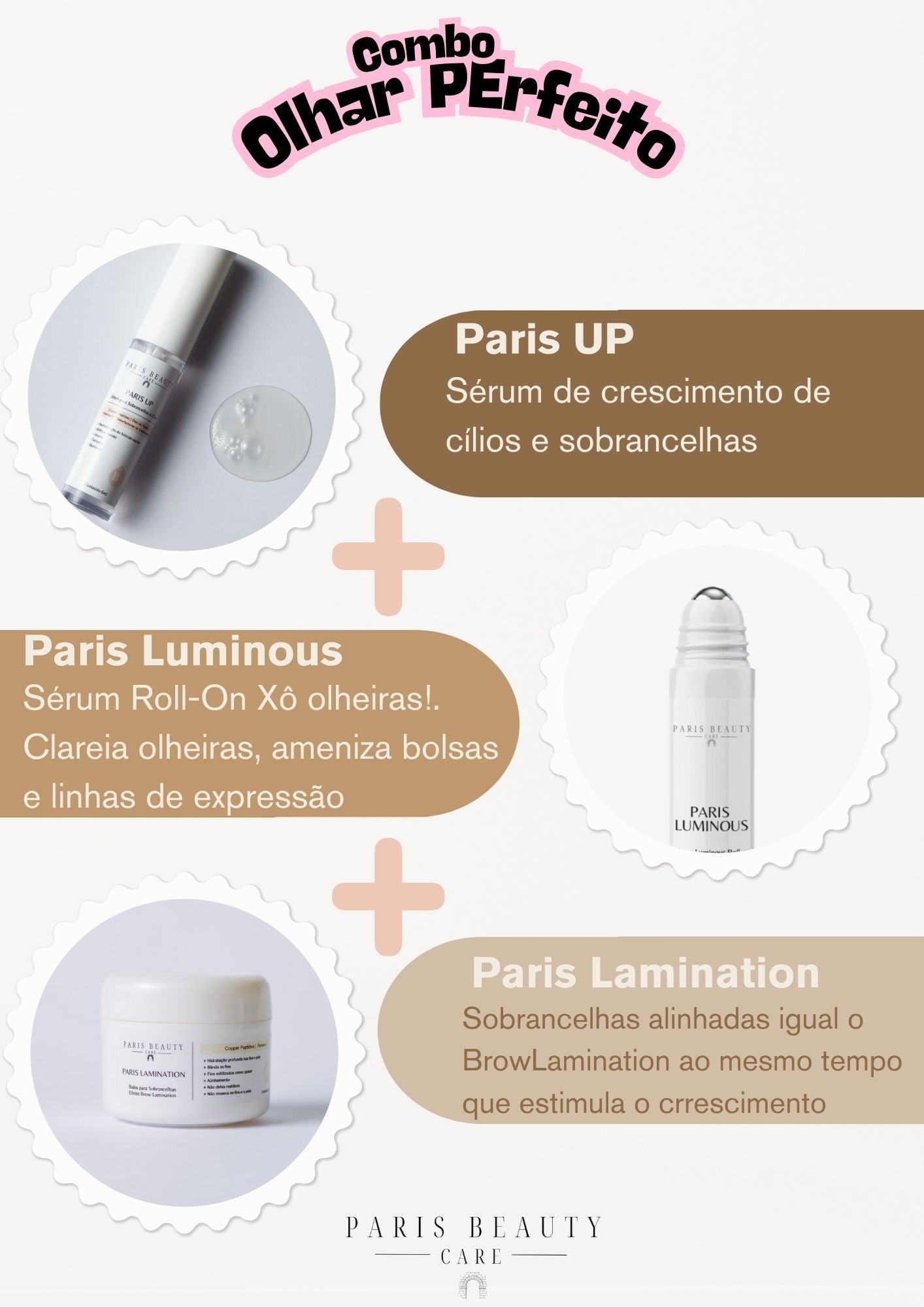 Combo Olhar Paris Perfeito